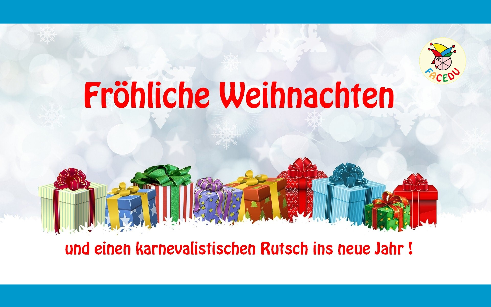 Weihnachten Facedu 2019