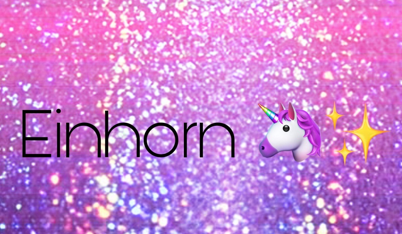 Deckblatt Einhorn