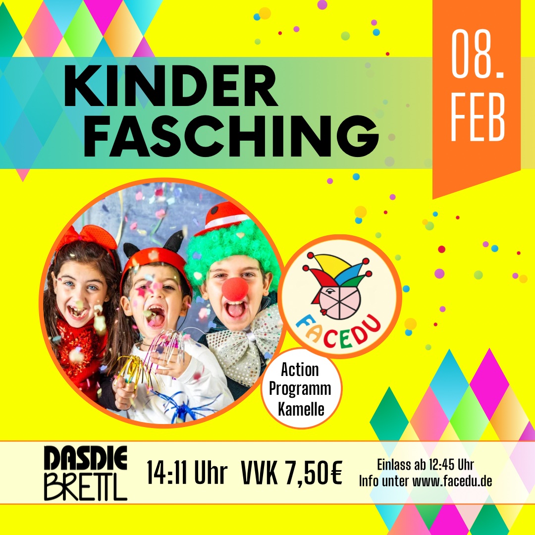 Kinderfasching 2026 Kalender